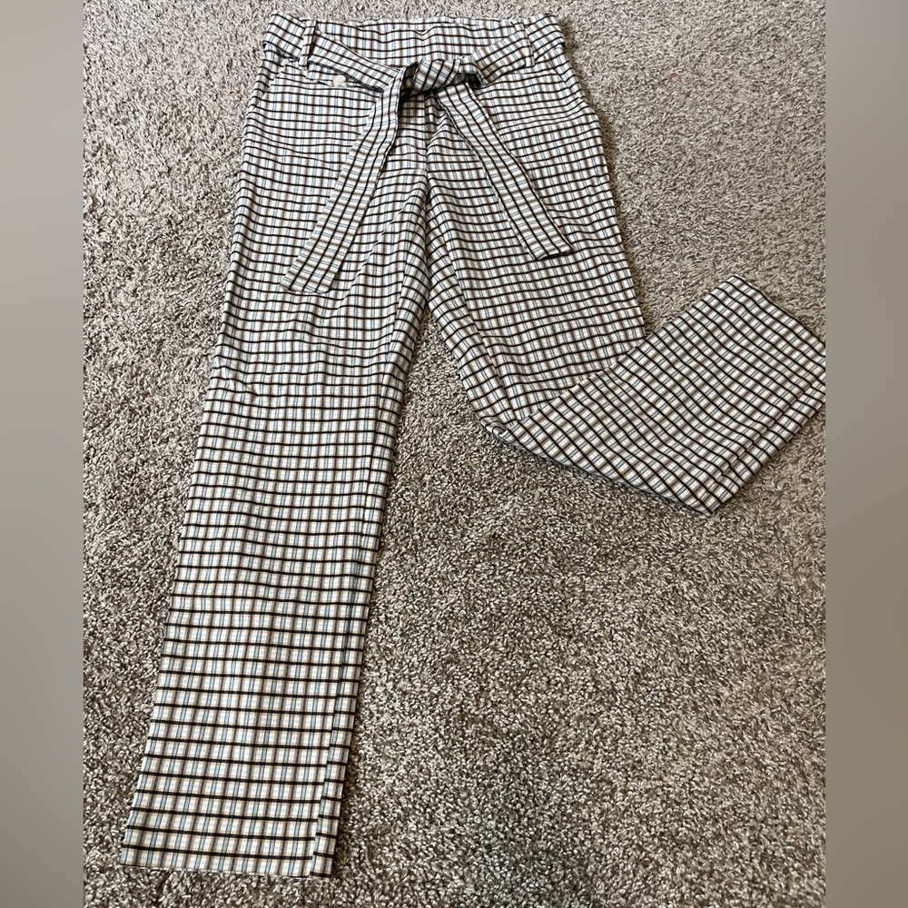Women’s Pixie Ankle Pants — Pull-on Stretchy Style w/ Belt